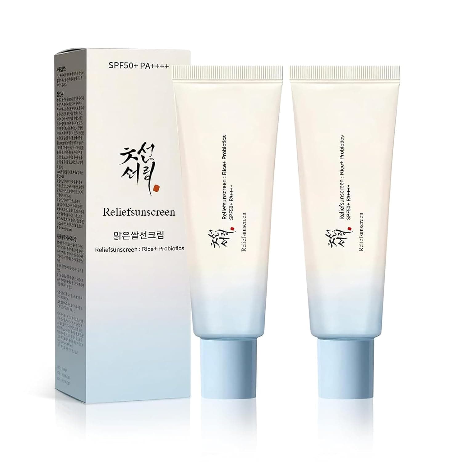 2PC Korean Sunscreen SPF50 PA++++